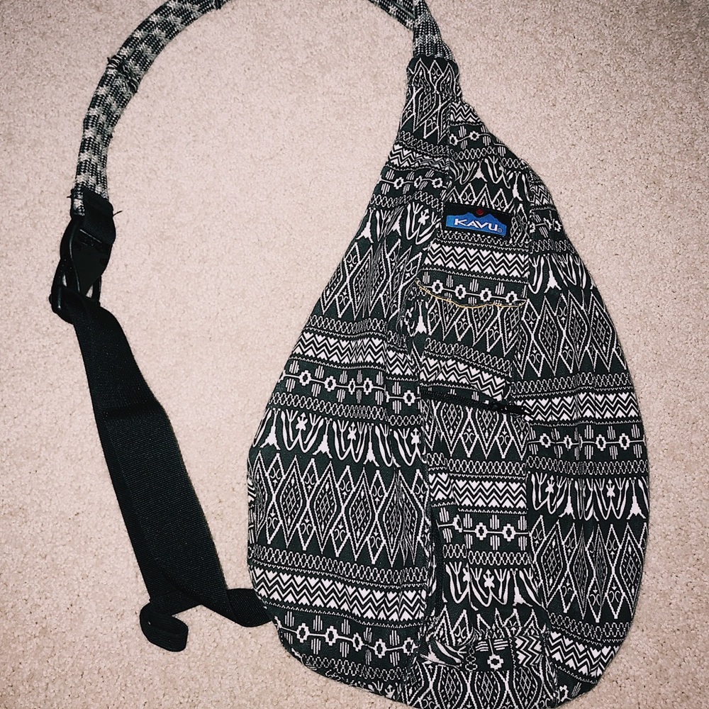 NWOT Black and White Kavu Rope Sling